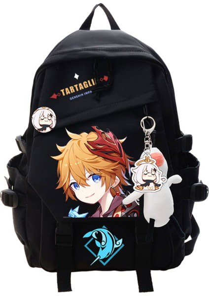 Stil 28 No Kolye Yae Miko Albedo Genshin Etki Anime Cosplay Öğrenci Okul Çantası Sırt Çantası Gizli Sakli Konusmalar Dizüstü Bilgisayar Seyahat Sırt Çantası Açık Erkek Kız Hediyeler (Yurt Dışından) modelleri