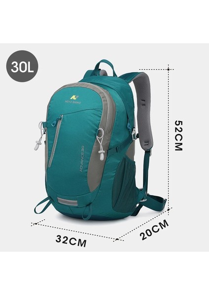 Kırmızı 30L Erkekler Unisex Açık Yürüyüş Sırt Çantası Seyahat Paketi Spor Çantası Paketi Balıkçılık Çantası Tırmanma Kamp Sırt Çantası Erkek Kadın Kadın (Yurt Dışından) modelleri