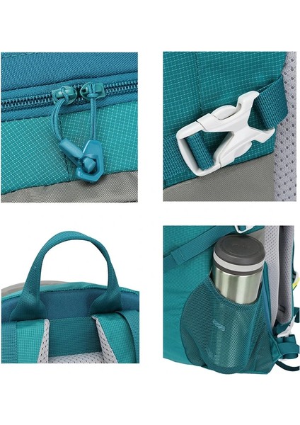 Kırmızı 30L Erkekler Unisex Açık Yürüyüş Sırt Çantası Seyahat Paketi Spor Çantası Paketi Balıkçılık Çantası Tırmanma Kamp Sırt Çantası Erkek Kadın Kadın (Yurt Dışından) fırsatları