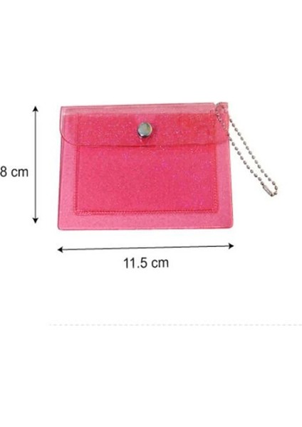 Temizle Kadın Şeffaf Bozuk Para Cüzdanı Kızlar Değişim Para Çantası Kredi Kartlıklı Cüzdan Pu Kadın Çantalar El Çantası Çocuklar Için Hediyeler (Yurt Dışından) fırsatları