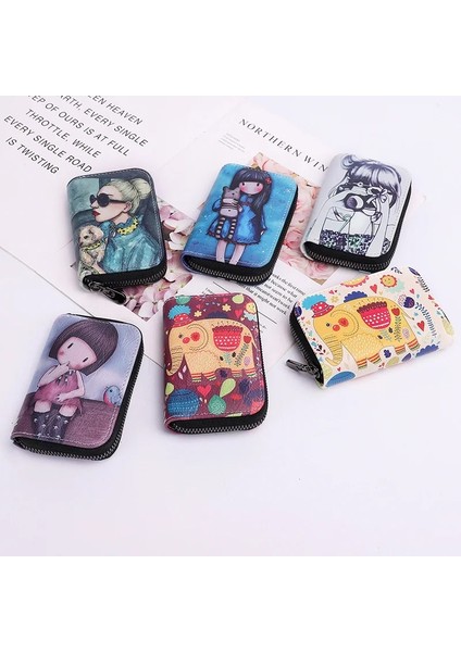 Py Lan Se Nv Hai Carteira Feminina Karikatür Kart Çantası Kart Sahibinin Baskılı Çantası Kredi Kartı Tutucu Pasaport Kapaklı Kart Cüzdanı Tarjetero Monederos (Yurt Dışından) fiyatları