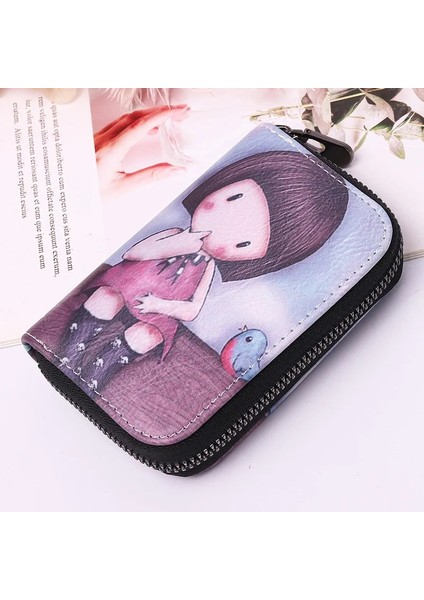 Py Lan Se Nv Hai Carteira Feminina Karikatür Kart Çantası Kart Sahibinin Baskılı Çantası Kredi Kartı Tutucu Pasaport Kapaklı Kart Cüzdanı Tarjetero Monederos (Yurt Dışından) indirimleri