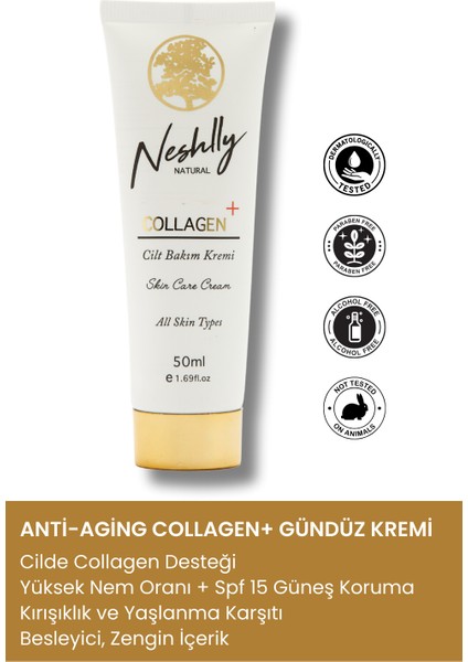 Anti Aging Collagen Gündüz Bakım Kremi (50 ml)