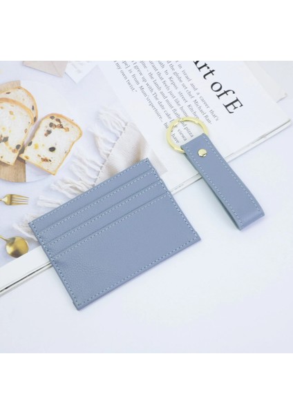 Menekşe Bir Set Özelleştirilmiş Harfleri Moda Hediye Seti Kart Sahibinin Bozuk Para Cüzdanı Anahtarlık Yeni Lüks 100% Inek Deri Anahtarlık Anahtarlık Diy Dropship (Yurt Dışından) indirimleri