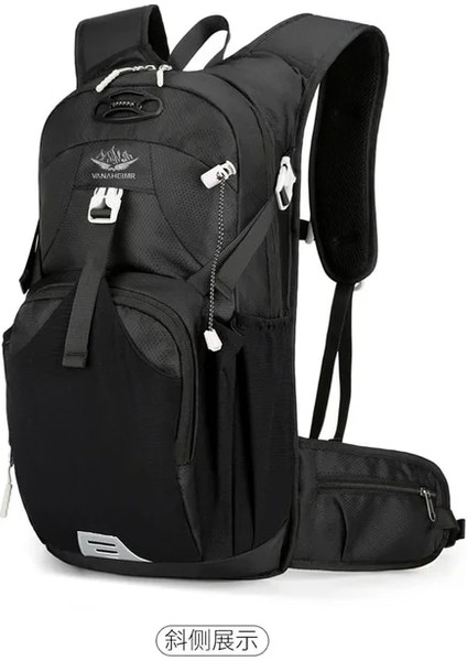 Siyah Açık Bisiklet Su Torbası Erkek Kadın Çok Fonksiyonlu Spor Seyahat Dağcılık Binme Sırt Çantaları Bisiklet Motosiklet Sırt Çantası Kesesi (Yurt Dışından)