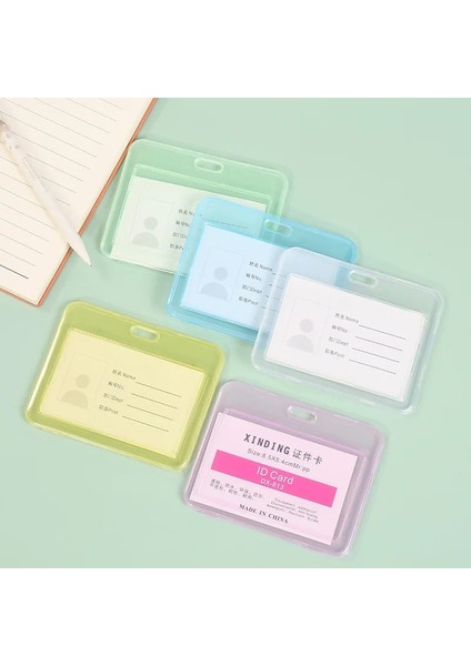 D Kadın Erkek Kart Kılıfı Plastik Şeffaf Iş Bankası Çalışma Kimliği Öğrenci Otobüsü Kredi Kartları Öğrenciler Için Tutucu Kılıfı Koruyun (Yurt Dışından) modelleri