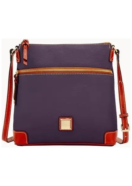 Mor Vintage Çakıl Litchi Granül Doku Crossbody Çanta Çok Renkli Kadın Çantası (Yurt Dışından)