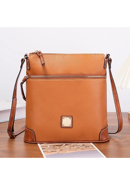 Mor Vintage Çakıl Litchi Granül Doku Crossbody Çanta Çok Renkli Kadın Çantası (Yurt Dışından) indirimleri