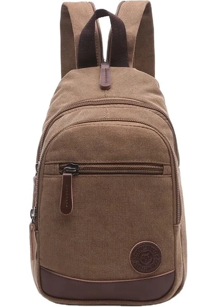 Yeşil Düz Renk Kanvas Göğüs Çantası Eğlence Koşum Modası (Yurt Dışından) fiyatları