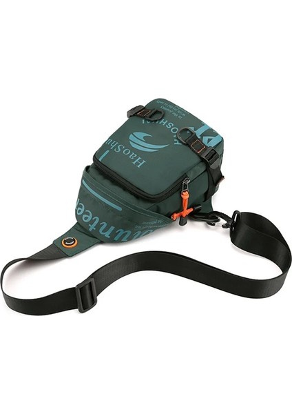 Ordu Yeşil Erkek Naylon Sırt Çantası Sling Sırt Çantası Seyahat Askeri Küçük Erkek Çapraz Vücut Messenger Göğüs Çanta Moda Sırt Çantası Sırt Çantası (Yurt Dışından) indirimleri