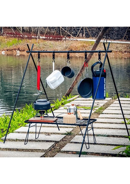 Kamp Rafı Katlanır Çantalı 6 Taşıma Askılı