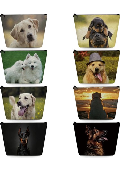 SN5150 Köpek Çantası Alman Çoban Boston Terrier Bulldog Husky Köpek Rahat Kadın Kozmetik Çantası Hediye Taşınabilir Makyaj Organizatör Seyahat Tuvalet Çantaları (Yurt Dışından) fiyatları