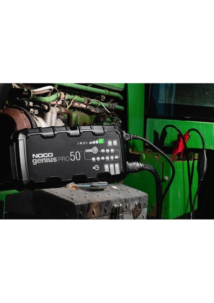 GENIUSPRO50 Akıllı Akü Şarj ve Akü Bakım/desülfatör/power Supply 6V/12V/24V 1000A fırsatları