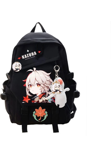 Stil 18 Hiçbir Kolye Genshin Etki Anime Cosplay Öğrencileri Okul Çantası Sırt Çantası Ayaka Kazuha Xiao Gizli Sakli Konusmalar Seyahat Sırt Çantası Açık Erkek Kız Hediyeler (Yurt Dışından) fiyatları