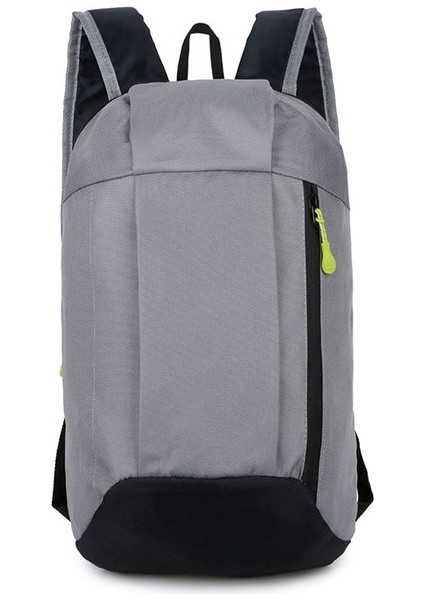 Gri Sıcak Hafif Mini Sırt Çantası Erkekler 10L Yürüyüş Spor Çantası Paketi Unisex Işık Su Geçirmez Sırt Çantaları Küçük Açık Seyahat Çantaları Erkekler Için (Yurt Dışından)