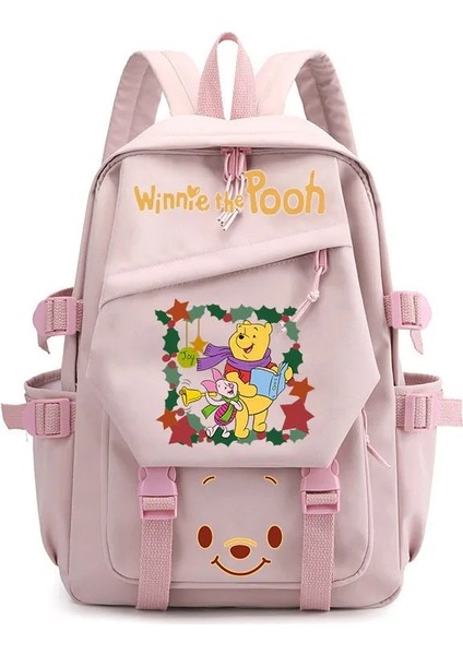 Stil 10 Miniso Disney Winnie The Pooh Sırt Çantası Anime Cosplay Unisex Öğrenciler Okul Çantası Karikatür Gizli Sakli Konusmalar Açık Çanta Sevimli Hediye (Yurt Dışından) modelleri
