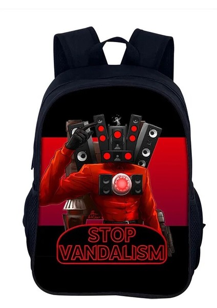 Stil 27 Skibidi Tuvalet Anime Mochila Unisex Öğrenciler Okul Çantası Sırt Çantası Karikatür Gizli Sakli Konusmalar Dizüstü Sırt Çantası Açık Çanta Çocuklar Için Hediyeler (Yurt Dışından) indirimleri