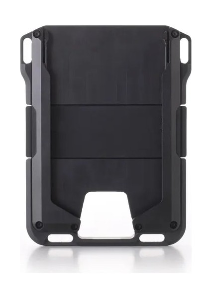Siyah Kart Tutucu Yeni Slayt Kart Tutucu Raylı Cüzdan Nakit Organizatör Rfid Engelleme Eloksallı Alüminyum (Yurt Dışından)