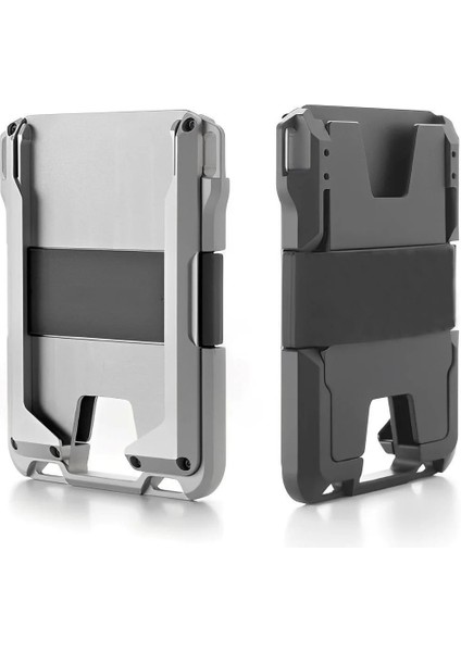Siyah Kart Tutucu Yeni Slayt Kart Tutucu Raylı Cüzdan Nakit Organizatör Rfid Engelleme Eloksallı Alüminyum (Yurt Dışından) fiyatları