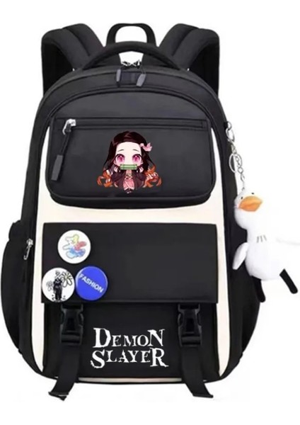 Pembe Kamado Nezuko Demon Slayer Anime Cosplay Unisex Öğrenciler Okul Çantası Sırt Çantası Karikatür Gizli Sakli Konusmalar Dizüstü Seyahat Sırt Çantası Açık Çanta (Yurt Dışından) fiyatları