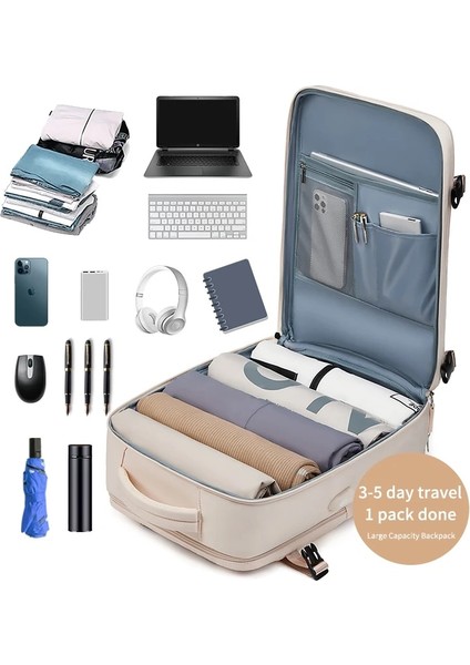 A-Mor Kadın Dizüstü Sırt Çantası 15.6 Inç Genç Kız USB Şarj Okul Sırt Çantası Bağımsız Ayakkabı Çantası Seyahat Sırt Çantası Açık Sırt Çantası (Yurt Dışından) fırsatları