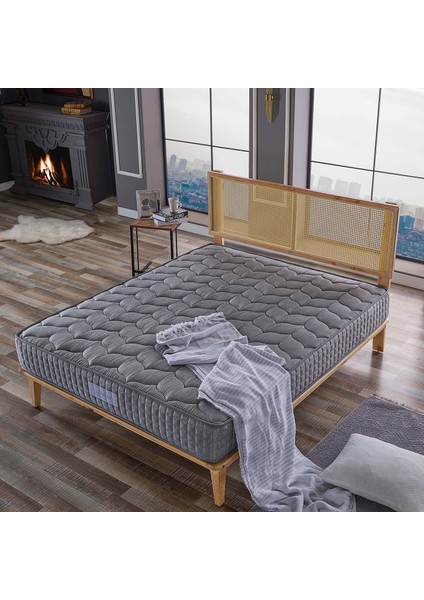Full Ortopedik Hybrid Kuş Tüyü Yaylı Yatak (22Cm) 120X200