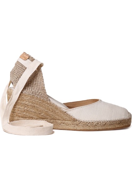 Kadın Sandalet Calonge Toni Pons Suede Sandal Ecru