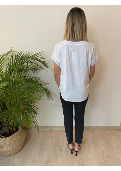 Mgebutik Beyaz Kadın Bluz fırsatları