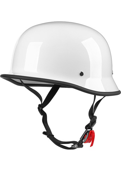 Motosiklet Elektrikli Bisiklet Kaskı Sürme Yarım Kask Emniyet Kaskı (Yurt Dışından)