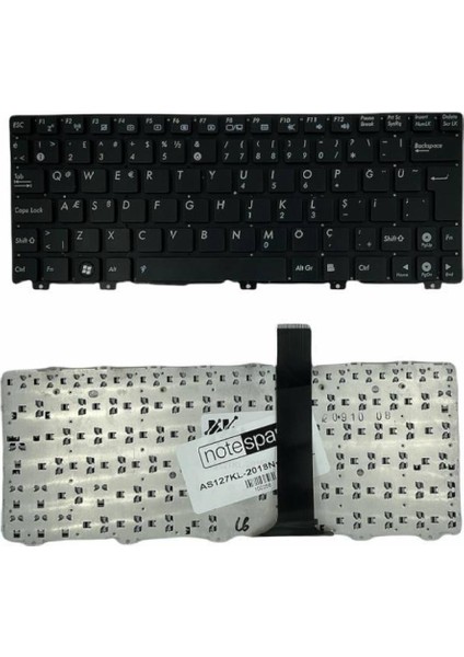 Asus ile Uyumlu Eee Pc R051B, R051BX, R051C, R051CX, R051P, R051PD Notebook Klavye Siyah Tr