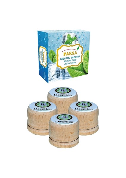 Mentol Taşı 7 Gr (4 Adet) + Doğal Mentol Sabunu