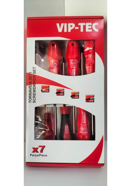 Vıptec Vıp-Tec Tornavidaseti 7 Parça