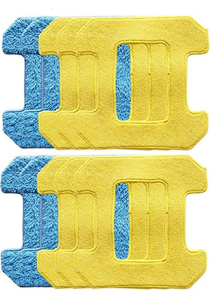 30 Adet Sürtünme Paspas Pedleri 298 Pencere Temizlik Robotu Aksesuarları Bez Mikrofiber Malzeme Islak Temizlik + Kuru (Yurt Dışından)