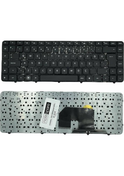 Hp ile Uyumlu Pavilion DV6-3114ET (XE080EA), DV6-3120ET (XR547EA) Notebook Klavye Siyah Tr