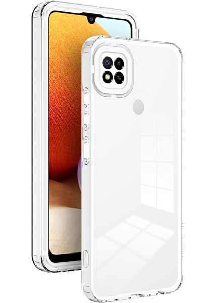 Xiaomi Redmi 9c /redmi 10A Için Şeffaf Sert Pc Tampon Telefon Kılıfı - Beyaz (Yurt Dışından)