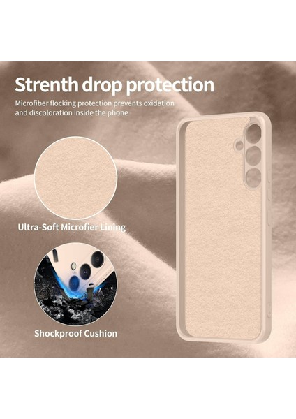 Samsung Galaxy S23 Fe Için Ince Sıvı Silikon Telefon Kılıfı - Sarı (Yurt Dışından) fırsatları