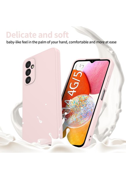 Samsung Galaxy A24 4g Için Ince Sıvı Silikon Telefon Kılıfı - Pembe (Yurt Dışından) fiyatları