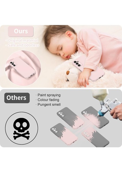 Samsung Galaxy A24 4g Için Ince Sıvı Silikon Telefon Kılıfı - Pembe (Yurt Dışından) indirimleri