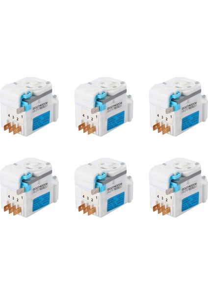 6x Buz Çözme Zamanlayıcısı Evrensel Ac 200-240 V TMDE802ZC1 3018100310 J Tüm 220 V Buzdolabı Parçaları Için Soğutucu Için (Yurt Dışından)