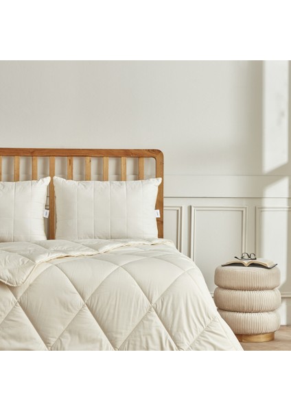 Yün Yorgan Tek Kişilik Set 155X215 cm