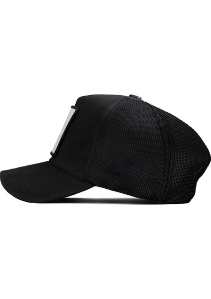 V2 Trucker Back To Future - 1 Kod Logolu Unisex Siyah Şapka (Cap) fırsatları