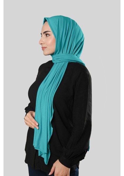 Bebe Mavisi Düz Klasik Şal Viskon Likralı Penye 202101_11 fiyatları