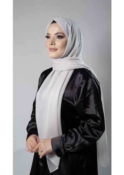 Açık Vizon Düz Klasik Şal Şifon Kumaş Janjan Abiye 202108_56 fiyatları