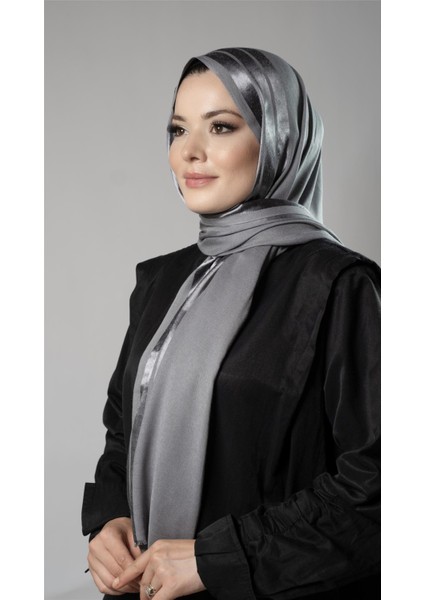 Gri Şerit Çizgili Şal Viskon Kumaş Bursa Dolama 202109_15 fiyatları