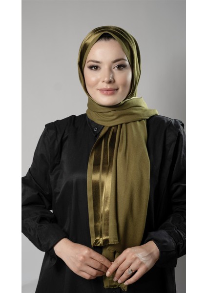 Yağ Yeşili Şerit Çizgili Şal Viskon Kumaş Bursa Dolama 202109_36 fiyatları