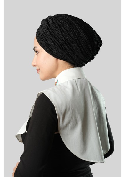 Krem Gömlek Yakalı Boyunluk Terikoton Nakışlı Çiçek Desenli 1023_40 fırsatları