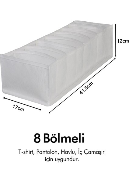 Tekno Trust 3 Parça 3'lü Set Beyaz Dolap Çekmece Içi Akordiyon Tipi Katlanır Çamaşır Düzenleyici Organizer Beya modelleri