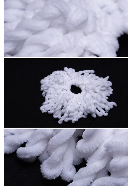 Beyaz Saç Tokası Kadife 1008_42