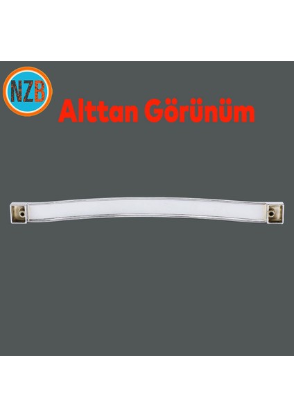 Mobilya Mutfak Dolabı Çekmece Dolap Kapak Kulbu Kulpu Krom 224 mm Metal Kulp indirimleri