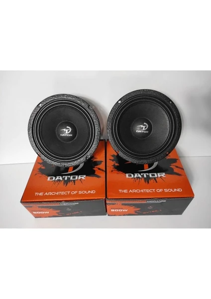 Sv 165.1 Yüksek Performanslı Profesyonel Midrange 16 cm 125W Rms 500W Maksimum (1 Takım/2 Adet Hoparlör)